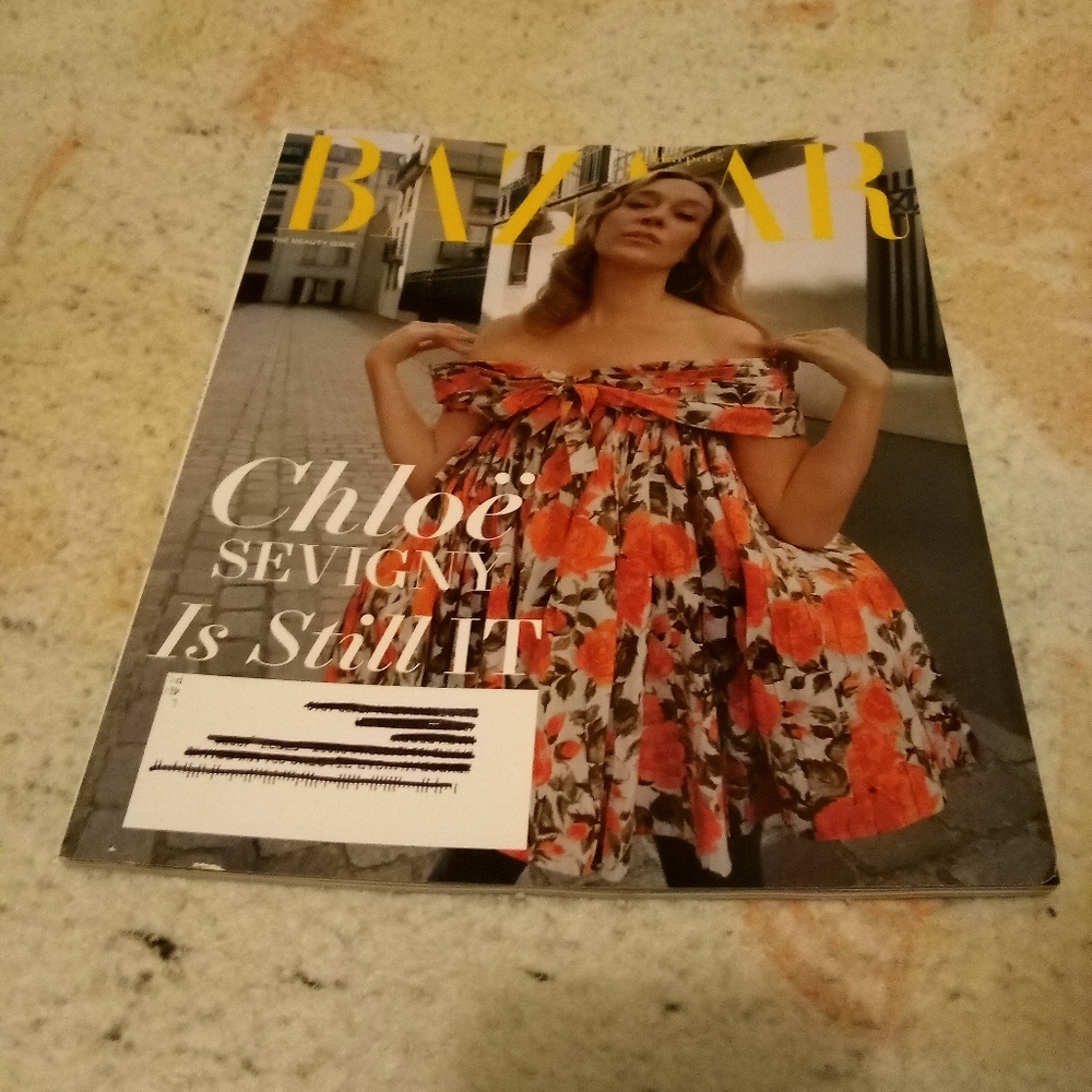 Harper's Bazaar Magazine The Beauty Issue Chloe Sevigny May 2026